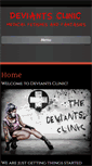 Mobile Screenshot of deviantsclinic.com